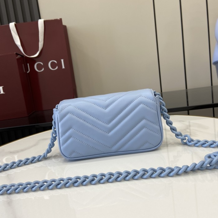 BB GG Marmont Wallet On Chain “16.5*10*4.5CM” 044