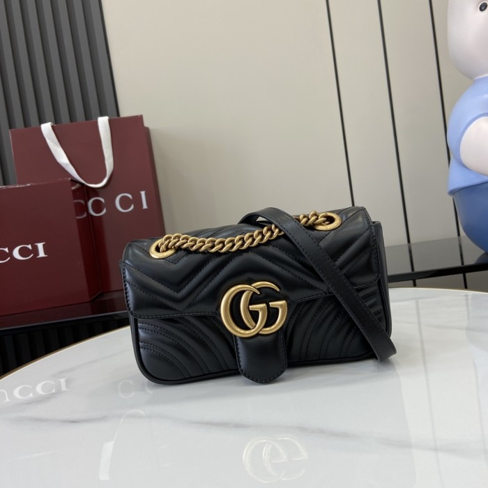 PM GG Marmont Wallet On Chain “22*13*6CM” 036