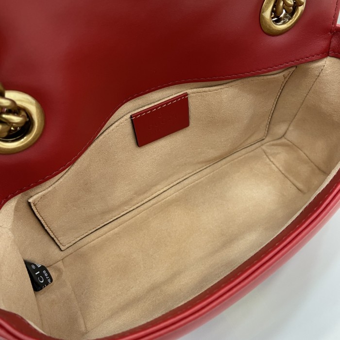 PM GG Marmont Wallet On Chain “22*13*6CM” 036