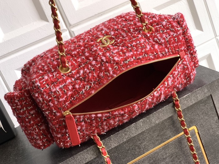 Medium Bowling Bag “27x18.5x13.5cm” -087 =AS5716
