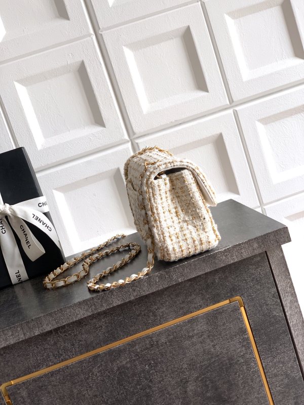 25K Classic Flap Bag in Tweed “20x13x7cm”-006 =