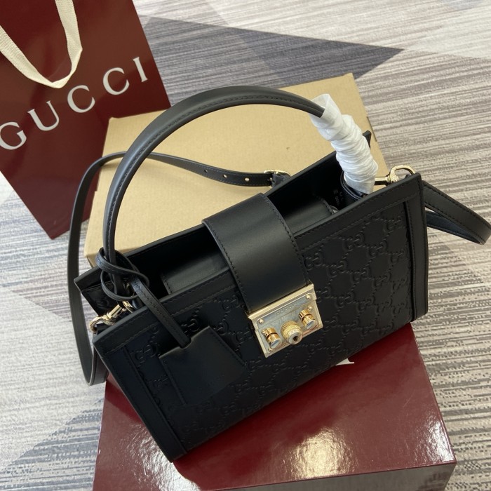 MM Padlock  Handle Bag “25.5*17.5*10CM” 086