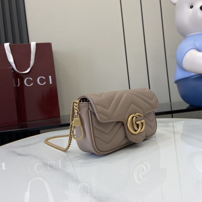 BB GG Marmont Wallet On Chain “16.5*10*4.5CM” 044