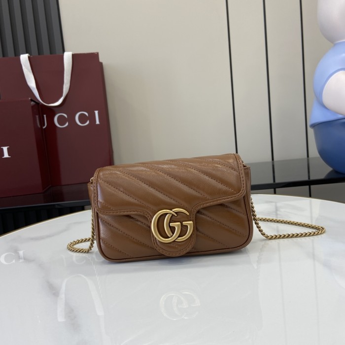 BB GG Marmont Wallet On Chain “16.5*10*4.5CM” 044
