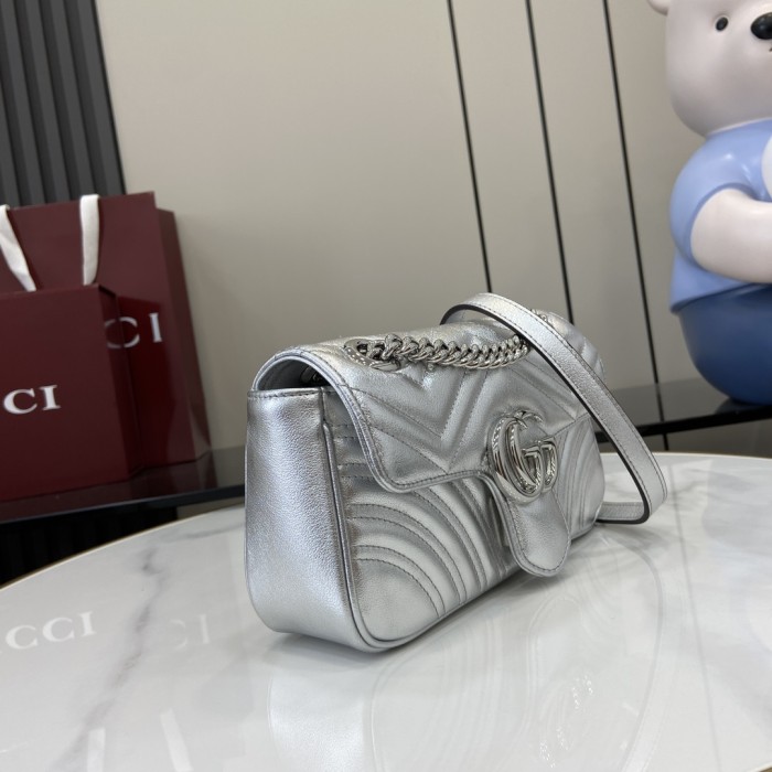 PM GG Marmont Wallet On Chain “22*13*6CM” 045