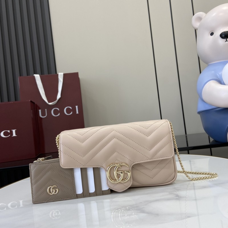 BB GG Marmont Wallet On Chain “16.5*10*4.5CM” 036
