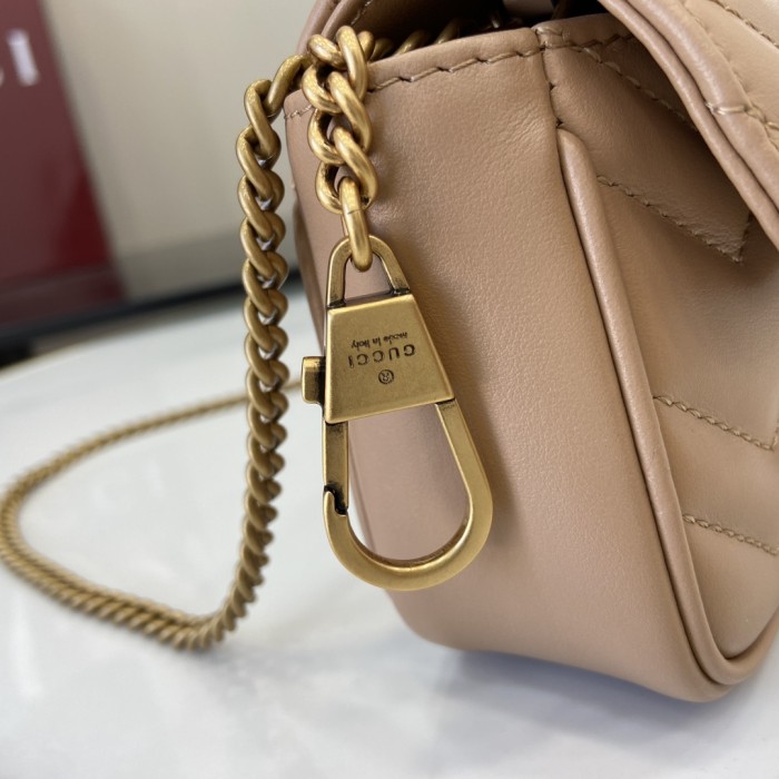 BB GG Marmont Wallet On Chain “16.5*10*4.5CM” 044