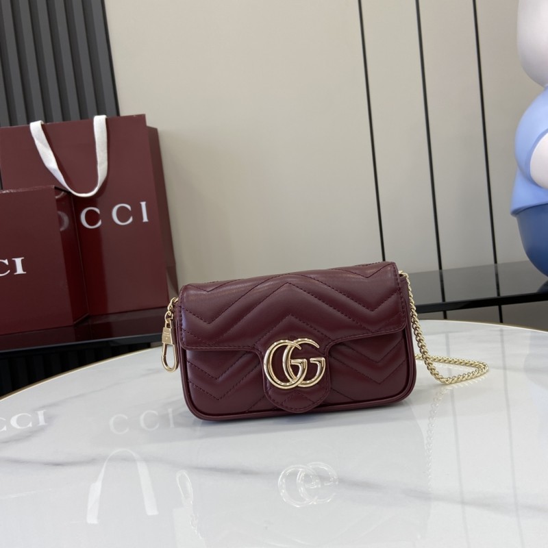 BB GG Marmont Wallet On Chain “16.5*10*4.5CM” 044