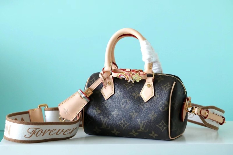 Speedy 18 Bandouliere Shoulder Bag“18*12.5*11CM” 035