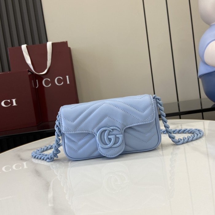 BB GG Marmont Wallet On Chain “16.5*10*4.5CM” 044