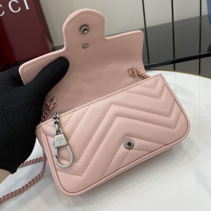 BB GG Marmont Wallet On Chain “16.5*10*4.5CM” 044