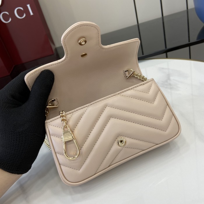 BB GG Marmont Wallet On Chain “16.5*10*4.5CM” 044