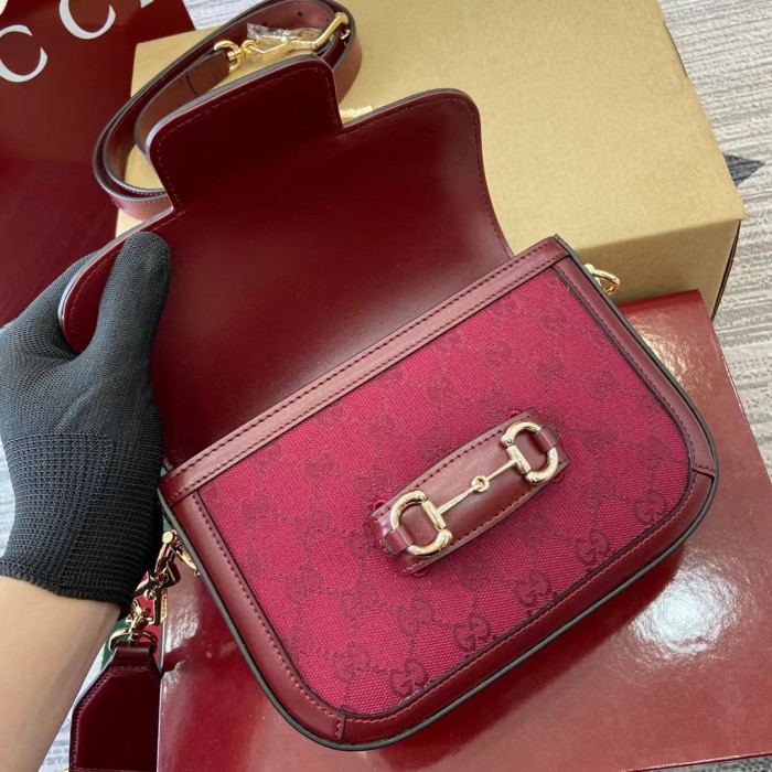 Mini Horsebit 1955 Shoulder Bag “20*14.5*5CM” 026