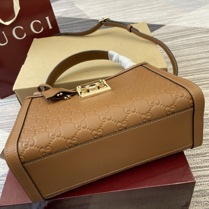 MM Padlock  Handle Bag “25.5*17.5*10CM” 086
