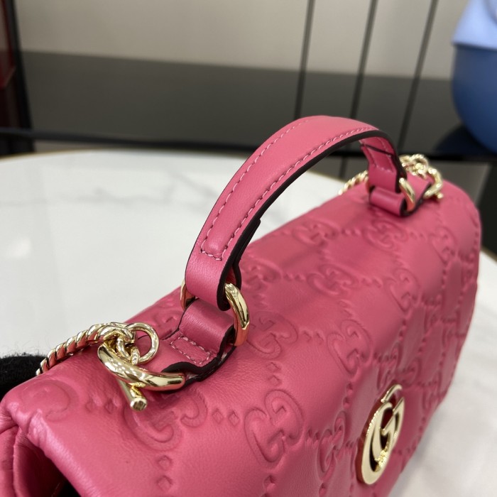 Mini GG Milano Top Handle Bag “21*12.5*4.5CM” 046
