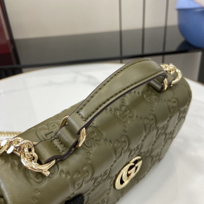 Mini GG Milano Top Handle Bag “21*12.5*4.5CM” 046