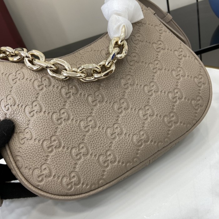 PM GG Emblem Hobo Bag “25.5*20*5CM” 095