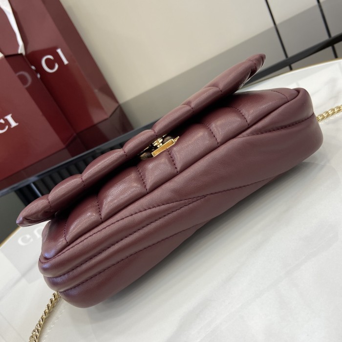 Mini GG Milano Top Handle Bag “21*12.5*4.5CM” 046