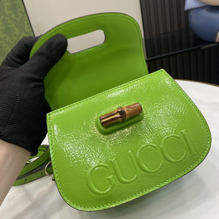 Mini Bamboo1947 Handle Bag “17*12*7.5CM” 057