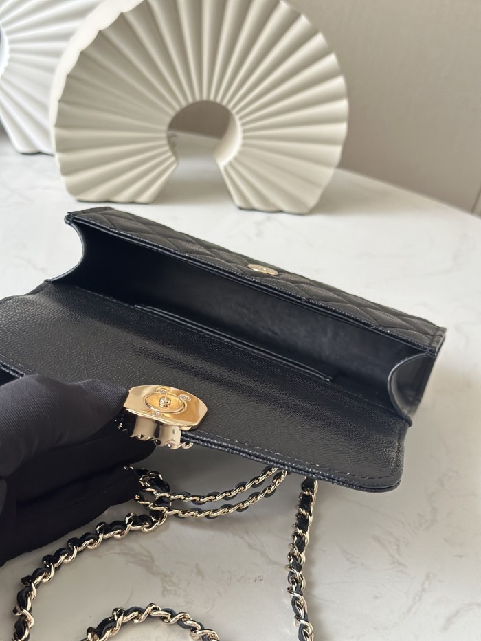 25S Kelly Wallet On Chain “18x10x4.5cm” -006 =AP4274