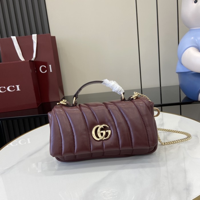 Mini GG Milano Top Handle Bag “21*12.5*4.5CM” 046