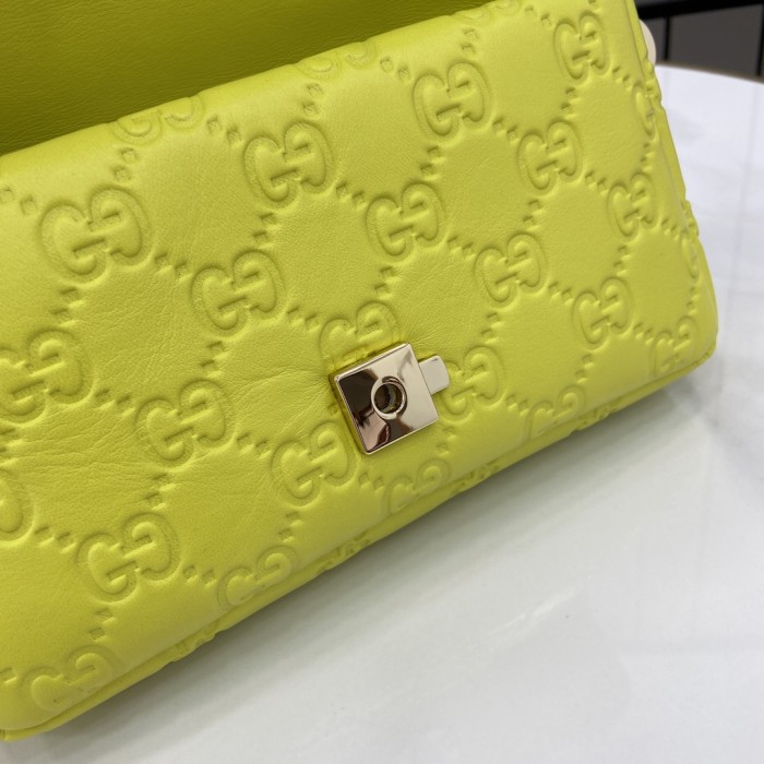 Mini GG Milano Top Handle Bag “21*12.5*4.5CM” 046