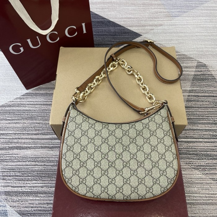 PM GG Emblem Hobo Bag “25.5*20*5CM” 015