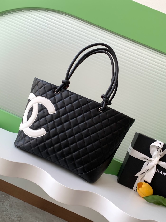 25B Cambon Tote Bag “30x25x15cm” -028 =AS6337