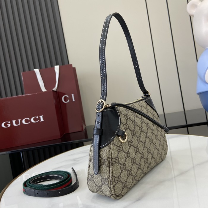PM GG Emblem Hobo Bag “24.5*16*5CM” 064