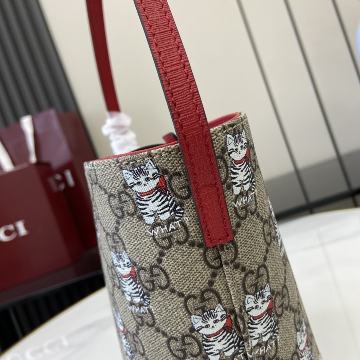 Children's Printed GG Bucket Bag “18.5*16.5*7.5CM” 063