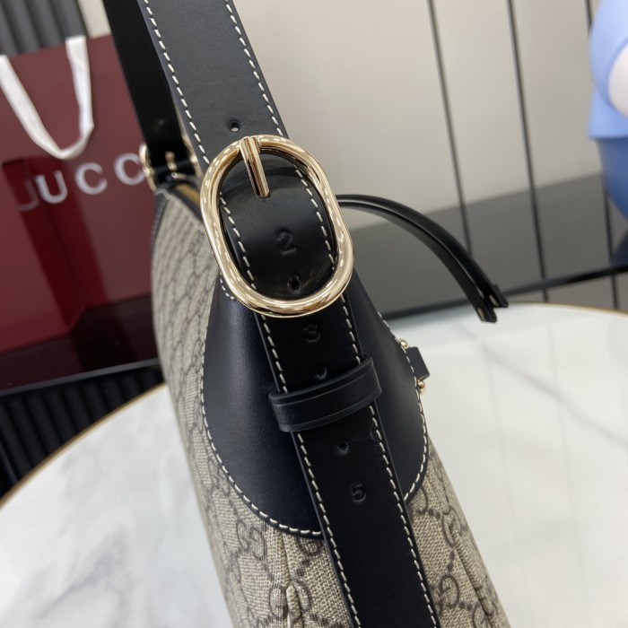 MM GG Emblem Hobo Bag “31.5*21*8CM” 064