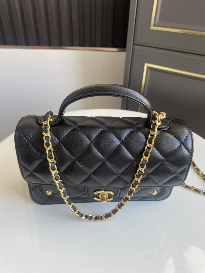 25B Pocket Handle Bag “19x12.3x5cm” -056 =AP4674