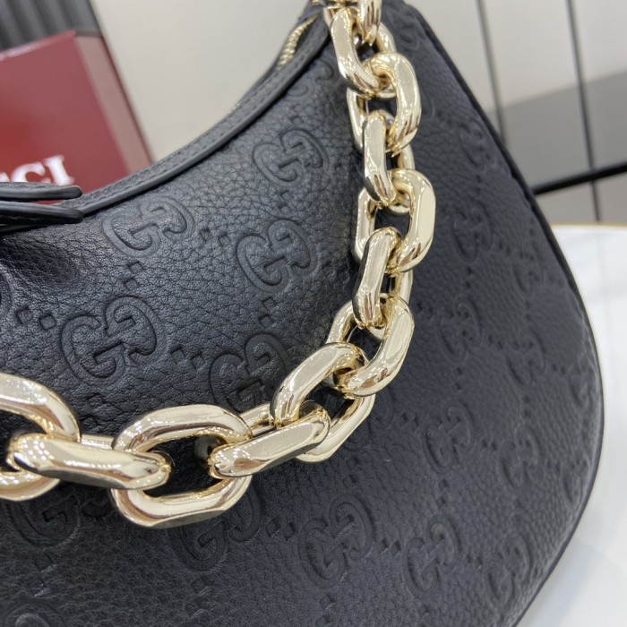 PM GG Emblem Hobo Bag “25.5*20*5CM” 045