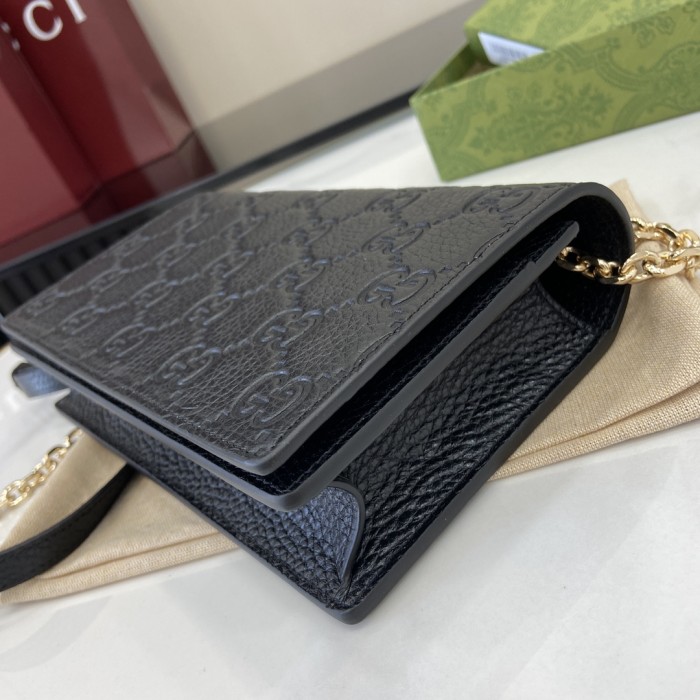 BB GG Emblem Wallet On Chain “20*12.5*4.5CM” 043