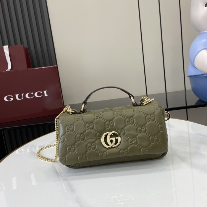Mini GG Milano Top Handle Bag “21*12.5*4.5CM” 046