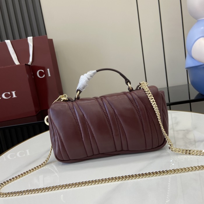 Mini GG Milano Top Handle Bag “21*12.5*4.5CM” 046