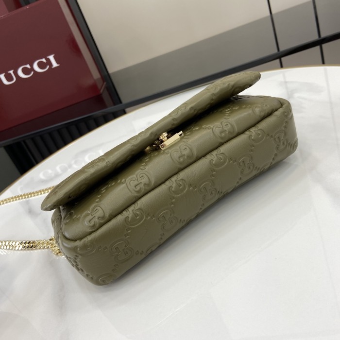 Mini GG Milano Top Handle Bag “21*12.5*4.5CM” 046