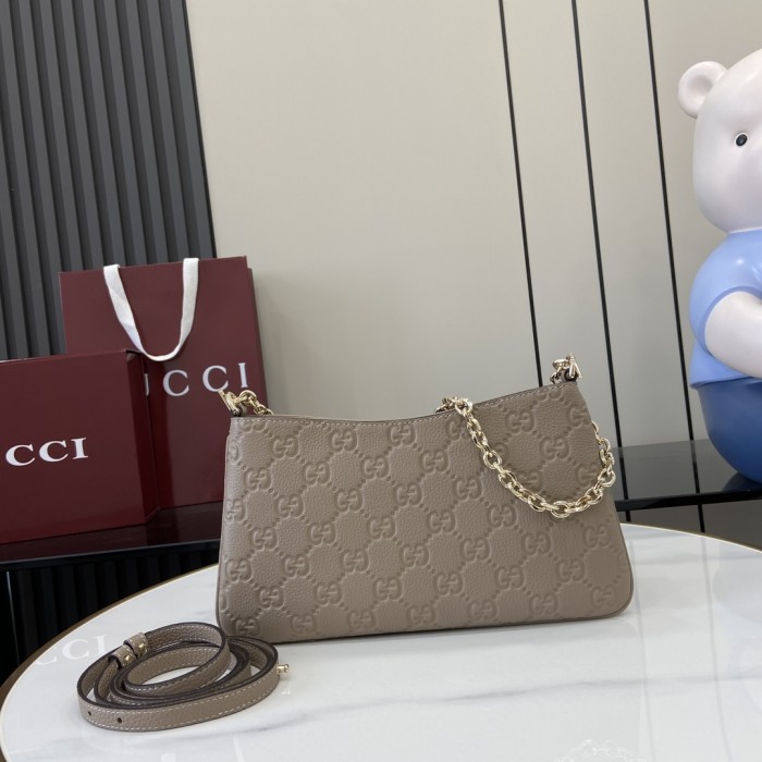 PM GG Emblem Hobo Bag “29.5*16*2CM” 084