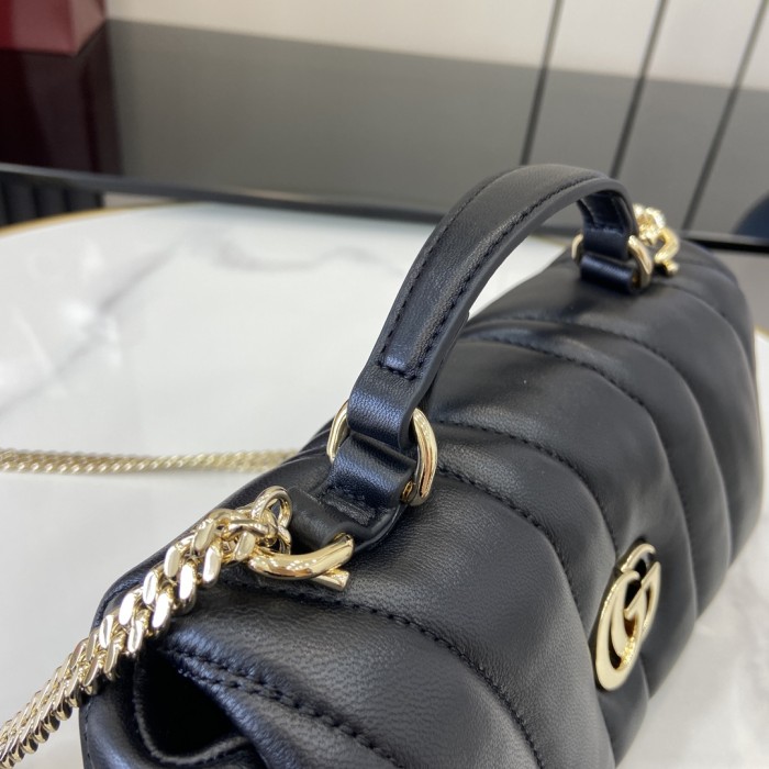 Mini GG Milano Top Handle Bag “21*12.5*4.5CM” 046