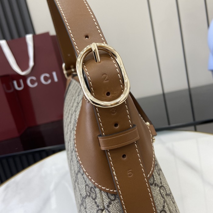 MM GG Emblem Hobo Bag “31.5*21*8CM” 064