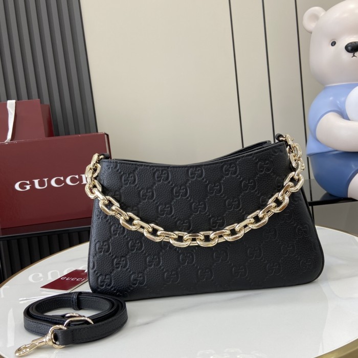 PM GG Emblem Hobo Bag “18*17.5*10CM” 086