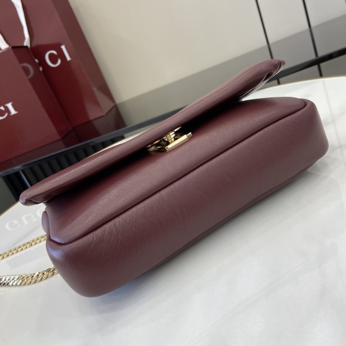 Mini GG Milano Top Handle Bag “21*12.5*4.5CM” 046