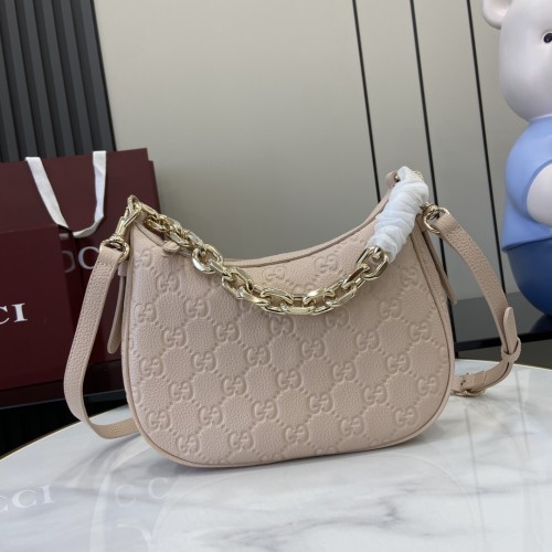 PM GG Emblem Hobo Bag “25.5*20*5CM” 095