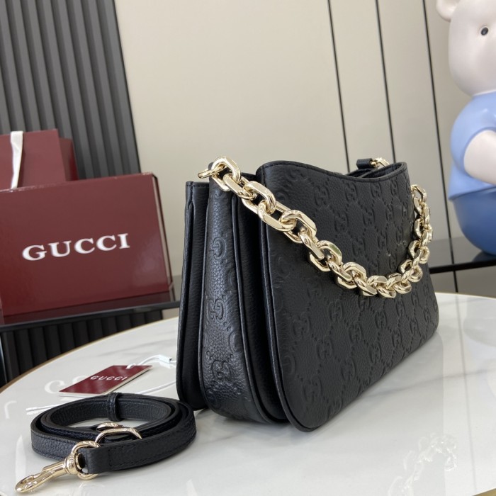 PM GG Emblem Hobo Bag “18*17.5*10CM” 086