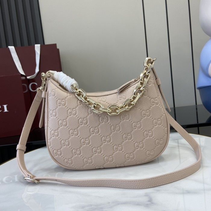 PM GG Emblem Hobo Bag “25.5*20*5CM” 095
