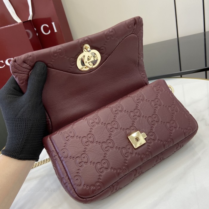 Mini GG Milano Top Handle Bag “21*12.5*4.5CM” 046