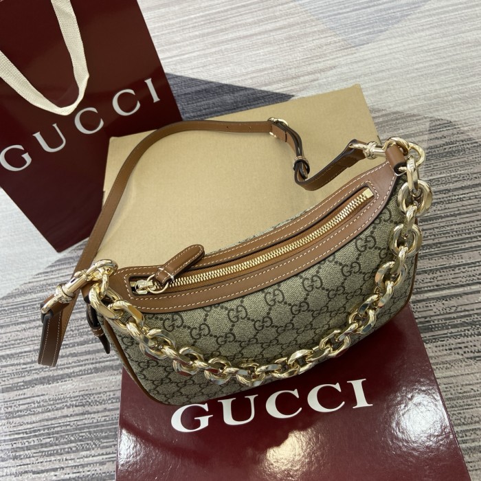 PM GG Emblem Hobo Bag “25.5*20*5CM” 015
