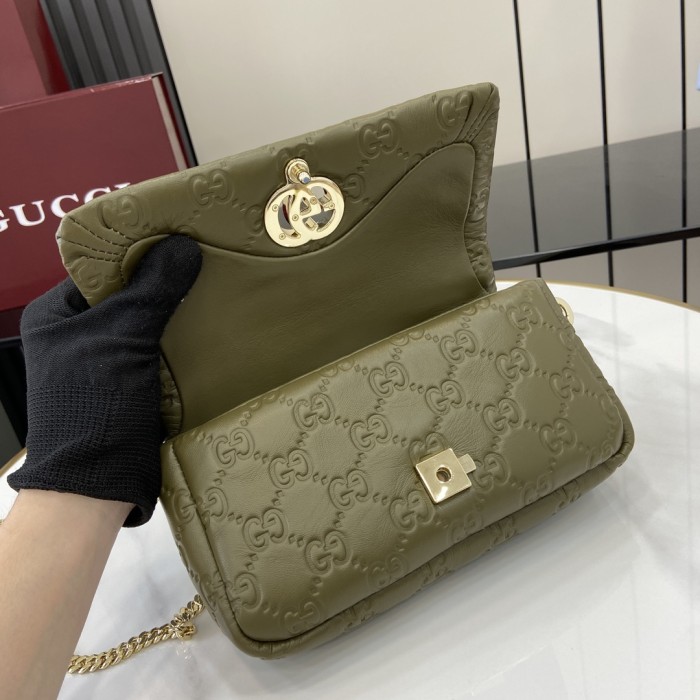 Mini GG Milano Top Handle Bag “21*12.5*4.5CM” 046