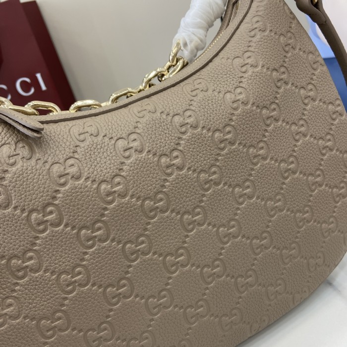 MM GG Emblem Hobo Bag “32*24*7CM” 046