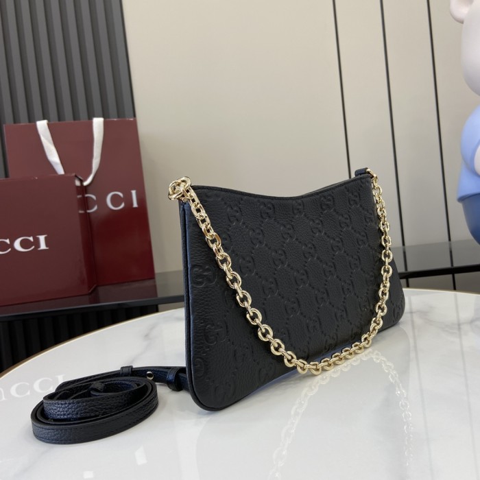 PM GG Emblem Hobo Bag “29.5*16*2CM” 084